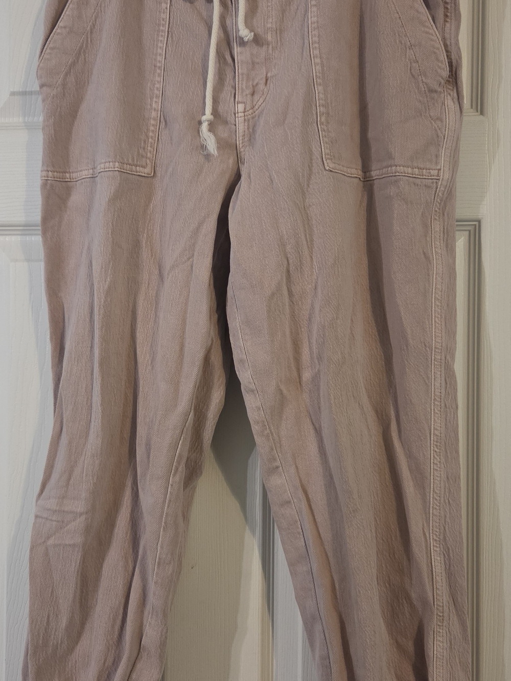 American Eagle Outfitters Dusty Pink Drawstring Joggers